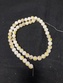 Group of Flower Glass Beads