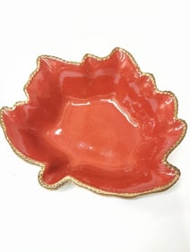 Temptations by Tara Porcelain Leaf Bowl