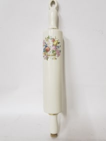 Vintage Harker Pottery Rolling Pin