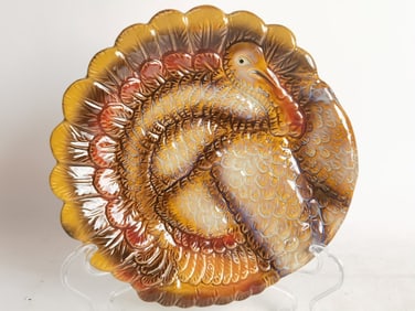 Vintage Better Homes Ceramic Turkey Plate