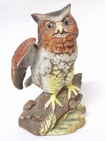 Royal Crown Porcelain Owl Figurine