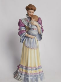 Vintage Lenox Cherished Moment Porcelain Figurine