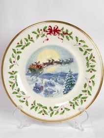 2002 Lenox Porcelain Holiday Collector Plate