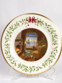 2009 Lenox Porcelain Holiday Collector Plate