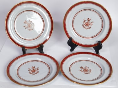 (4) Vintage Spode Copeland Porcelain Newburyport P