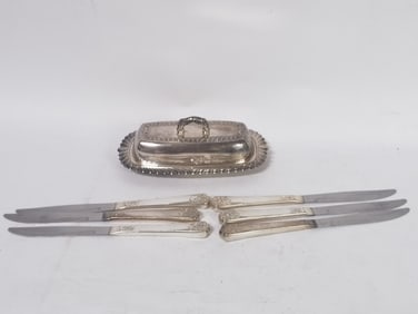 Group of Vintage Silver Plated Tablewares