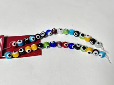 Group of Art Glass Beads