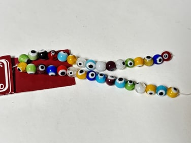 Group of Art Glass Beads
