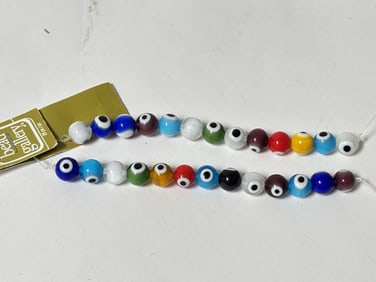 Group of Art Glass Beads