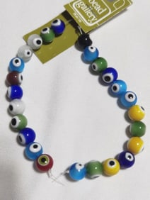 Group of Colorful Glass Beads