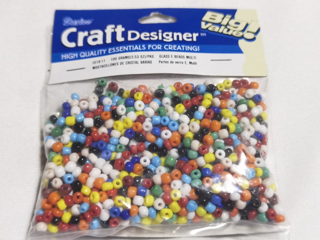 Group of Colorful Plastic Beads: Group of Colorful Plastic Beads