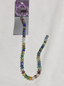 Group of Colored Faceted Beads