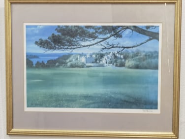 Signed Landscape Print