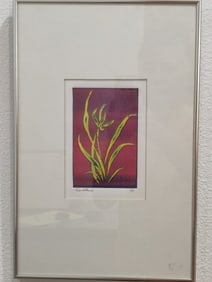 "Fris Glow" Printmaking, Signed Pierre Hathaway