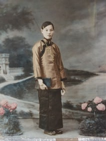 Vintage Chinese Lady Art