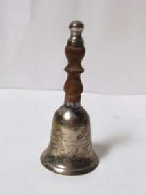 Vintage Silver Plated Dinner Bell