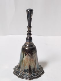 Vintage Silver Plated Dinner Bell