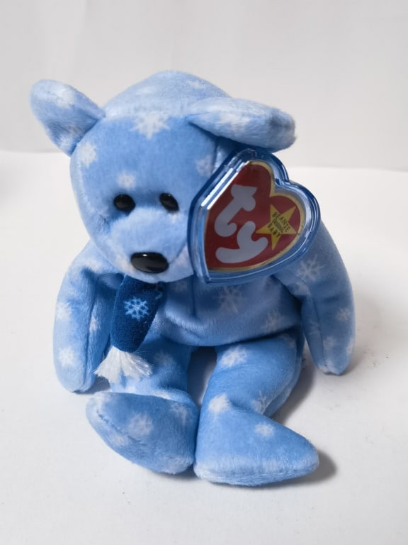 1999 Ty Christmas Jingle Beanie: 1999 Ty Christmas Jingle Beanie,9in