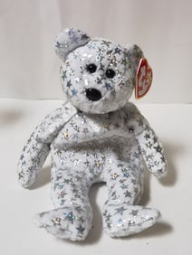 2000 Ty The Beginning Bear Beanie