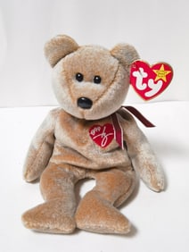 1999 Ty Signature Bear Beanie