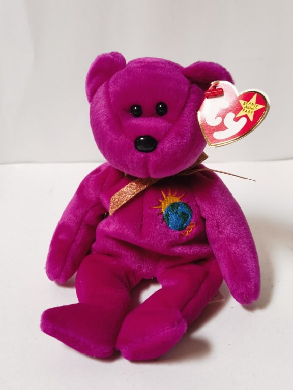 1999 Ty Millenium Bear Beanie (1 of 2)
