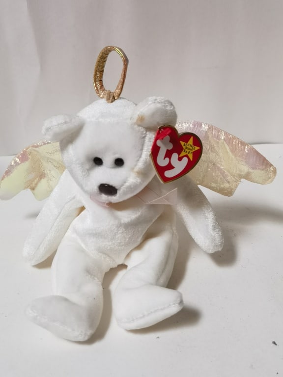 1998 Ty Halo the Angel Bear Beanie (1 of 2)