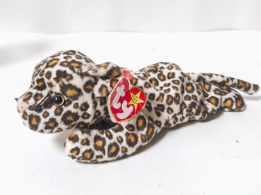 1996 Ty Freckles the Spotted Leopard Beanie