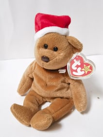 1997 Ty Holiday Teddy Beanie