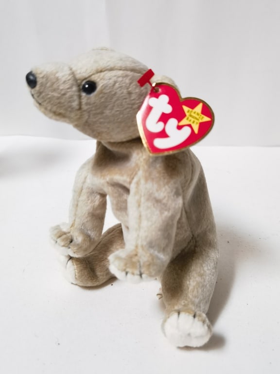1999 Ty Almond the Bear Beanie (1 of 2)