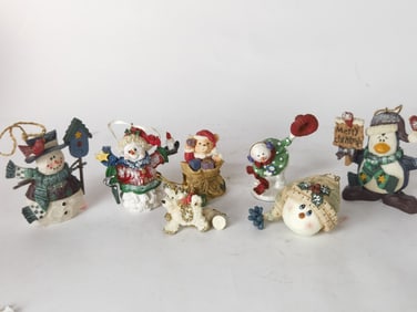 Group of Christmas Decors