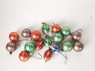 Group of Christmas Ornaments