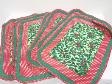 Group of Christmas Table Mats