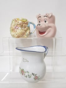 Group of Porcelain Pig Wares