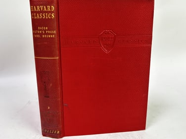 1937 Harvard Classics: Bacon, Milton's Prose, Thos