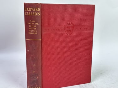 1937 Harvard Classics: Faust, Egmont Etc., Goethe