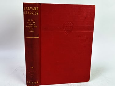 1937 Harvard Classics: On the Sublime French Evolu