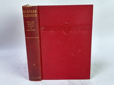 1937 Harvard Classics: English Essays Sidney to Ma