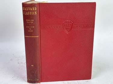 1938 Harvard Classics: English Poetry Vol. I