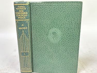 1935 Funk & Wagnalls New Standard Encyclopedia, #l