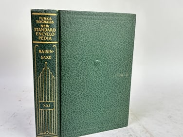 1935 Funk & Wagnalls New Standard Encyclopedia XXI