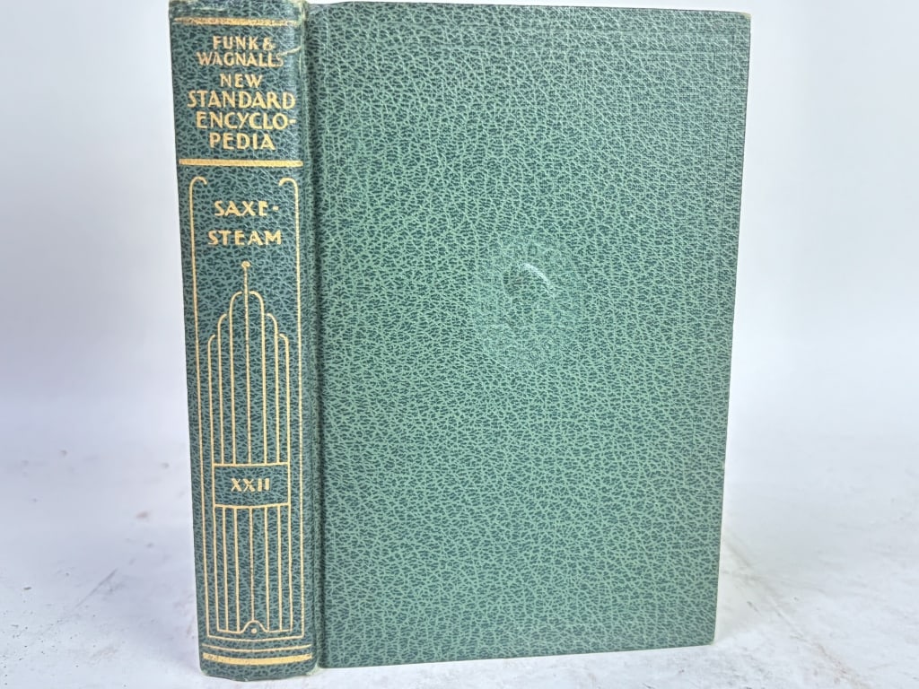 1935 Funk & Wagnalls New Standard Encyclopedia: 1935 Funk & Wagnalls New Standard Encyclopedia XXII, 6.25in by 4.25in