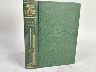 1935 Funk & Wagnalls New Standard Encyclopedia XXV