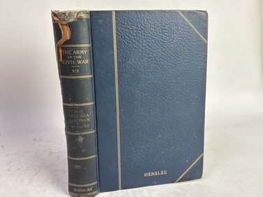 1885 Te Army of the Civil War Vol. XII