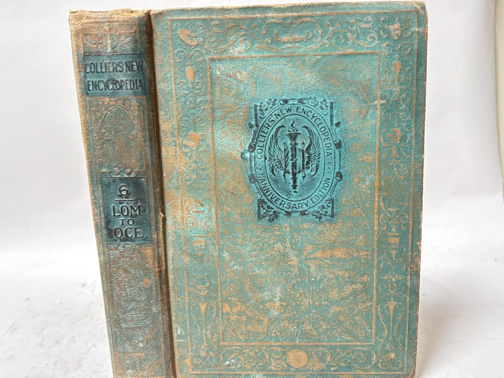 1926 Collier's New Encyclopedia, Vol. VI: 1926 Collier's New Encyclopedia, Vol. VI, 9.5in by 6.5in