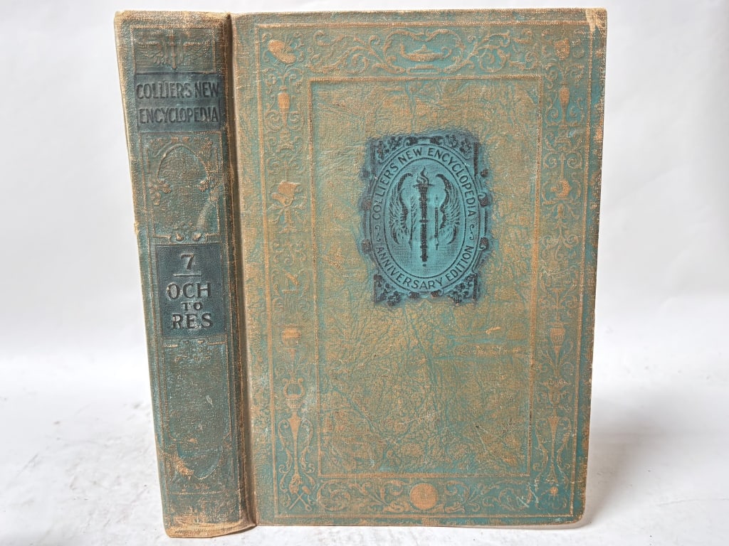 1926 Collier's New Encyclopedia, Vol. VII: 1926 Collier's New Encyclopedia, Vol. VII, 9.5in by 6.5in