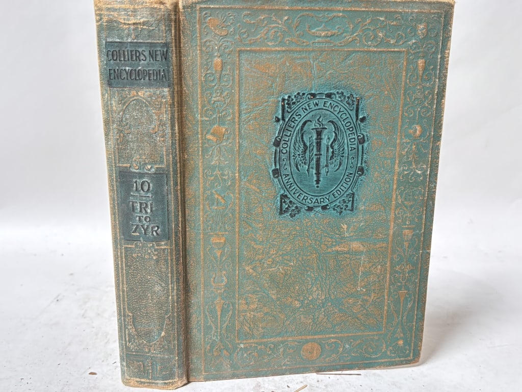 1926 Collier's New Encyclopedia, Vol. X: 1926 Collier's New Encyclopedia, Vol. X, 9.5in by 6.5in