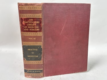 1934 The Practitioner's Library of Medicine and Su