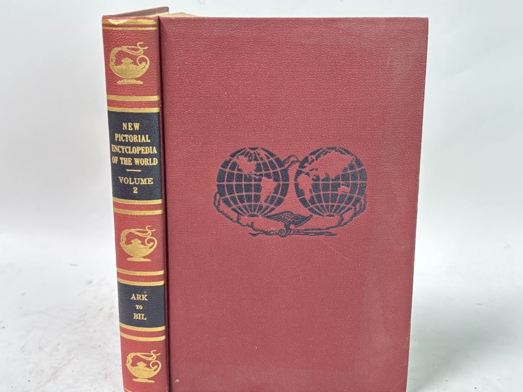 1955 New Pictorial Encyclopedia of the World, Vol (1 of 5)