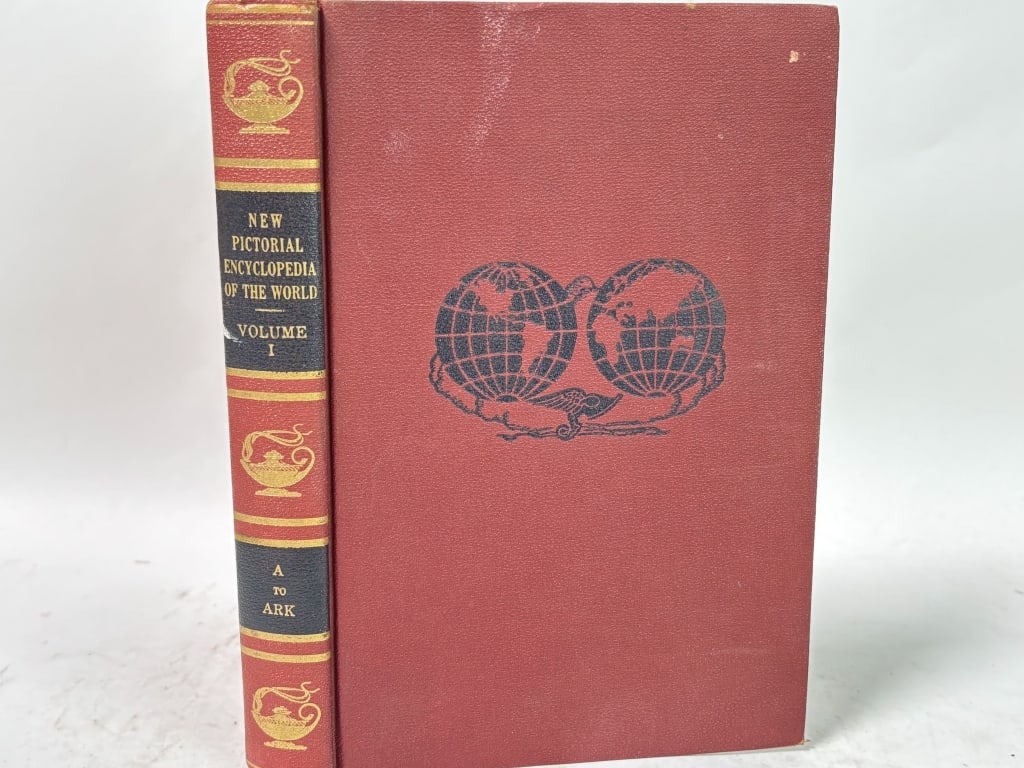 1955 New Pictorial Encyclopedia of the World, Vol: 1955 New Pictorial Encyclopedia of the World, Vol. 1, 9in by 6.25in