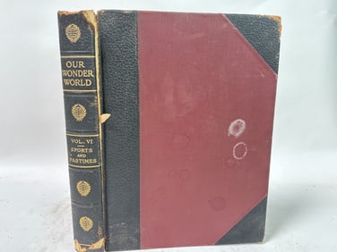 1918 Our Wonder World, Vol. VI Sports and Pastimes